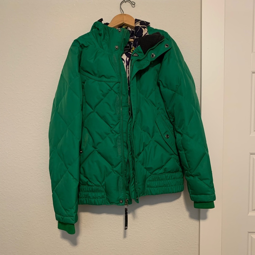 North face quilted snowboard/ski jacket